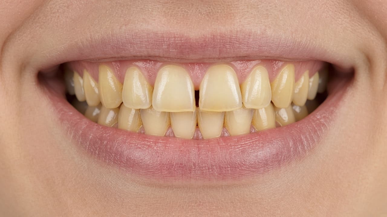 Teeth whitening before